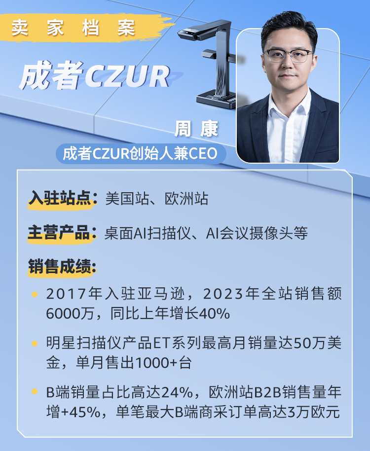 年销售额达6K万！边摸索边创业，85后亚马逊卖家用AI“革新”传统硬件