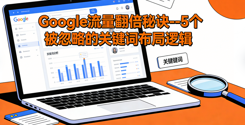 用5个被忽略的关键词布局让Google流量翻倍秘诀
